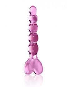 Icicles No 43 Pink Glass Beaded Massager