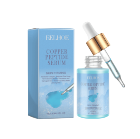 EELHOE Copper Peptide Serum, Fade Out Fine Lines Moisturize Skin Firming Bright Spots And Delicate Pores (Option: 30ML)